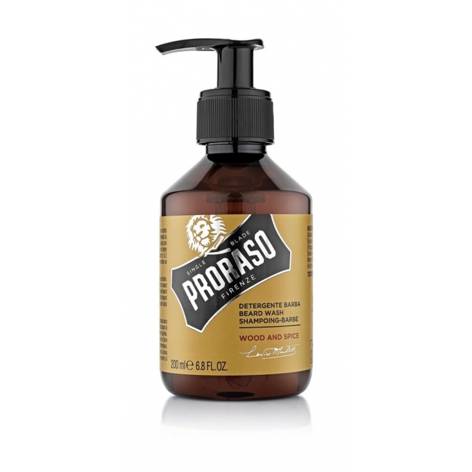 Proraso Wood and Spice šampón na fúzy 200 ml