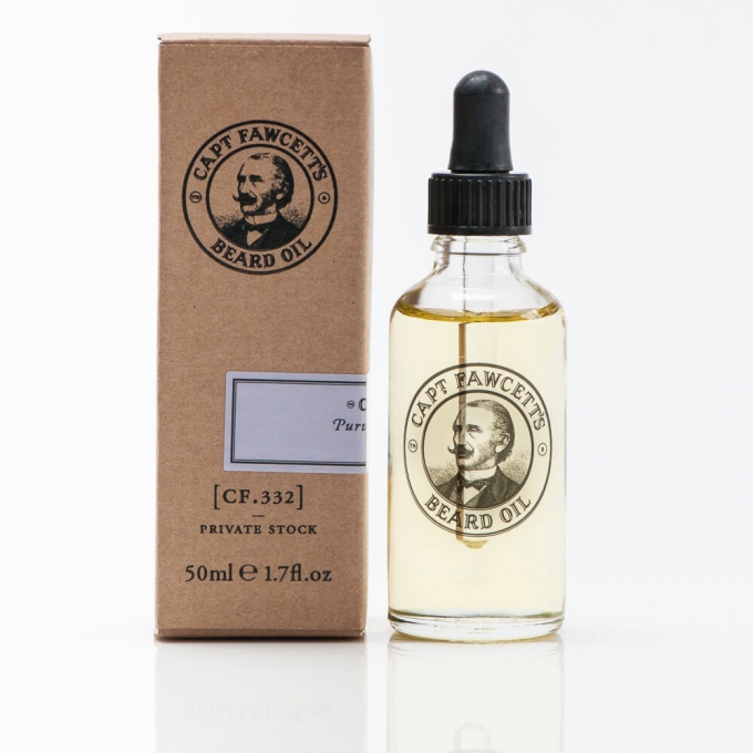 Captain Fawcett Private Stock olej na fúzy 50 ml