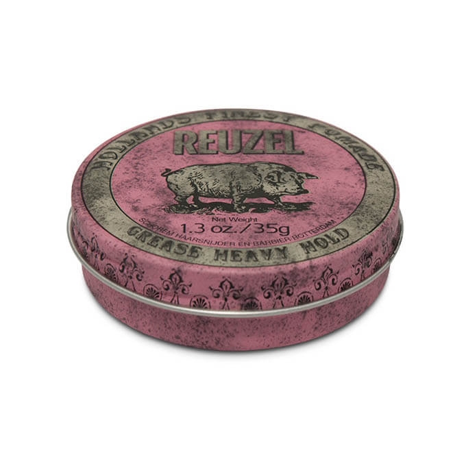 Reuzel Pink Grease Heavy Hold 35 g, pomáda na vlasy