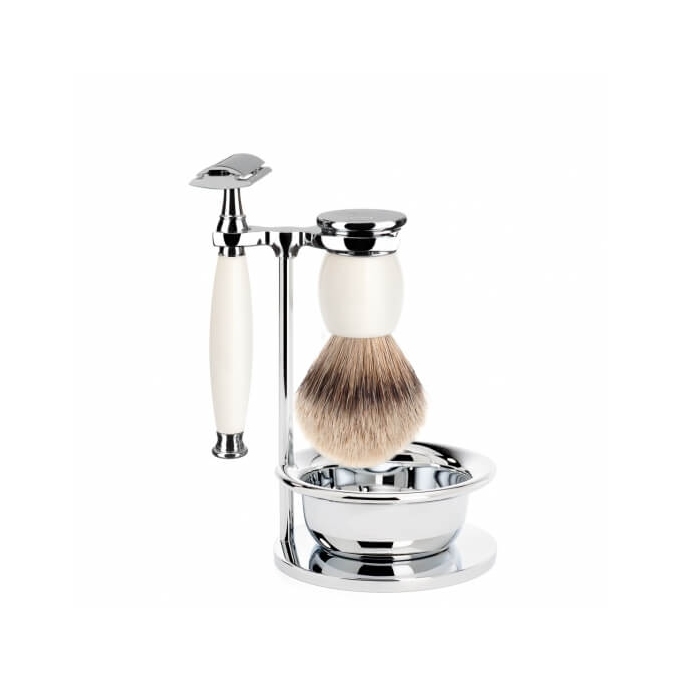 Mühle Sophist White Silvertip Badger 4-dielna