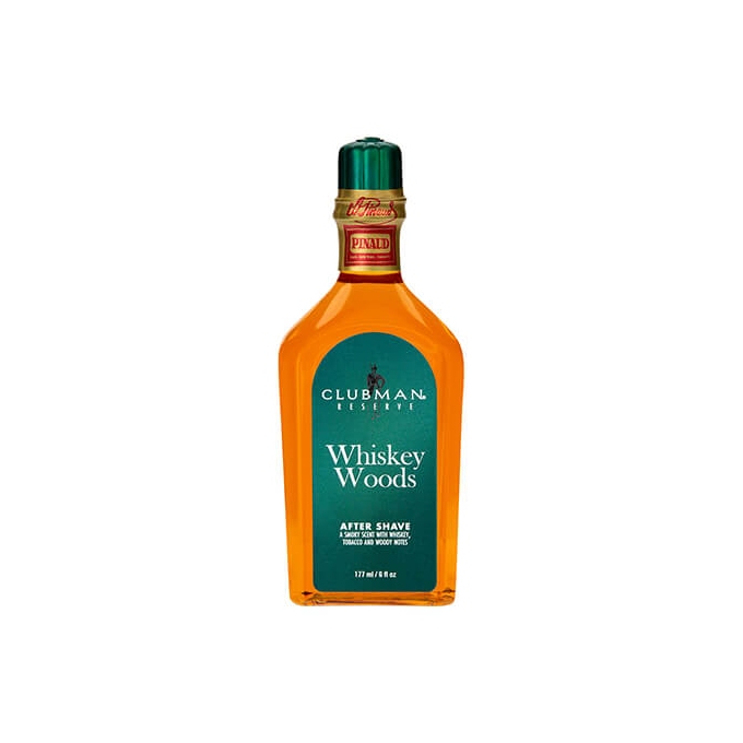 Clubman Pinaud Whiskey Woods voda po holenie 177 ml