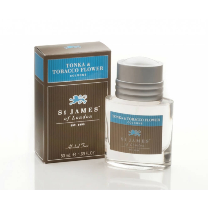 St James of London Tonka & Tobacco Flower, kolínska voda 50 ml