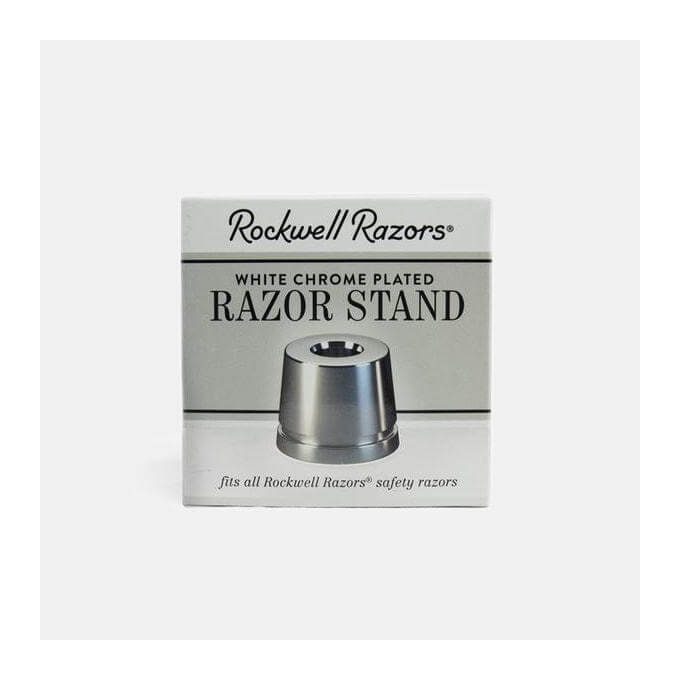 Rockwell Razors, stojančok na holiaci strojček