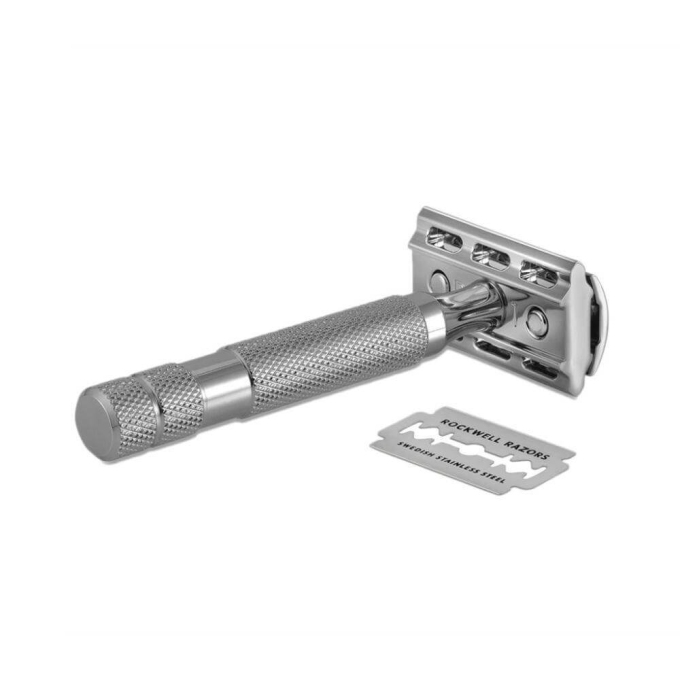 Rockwell Razors 6C Classic White Chrome, holiaci strojček