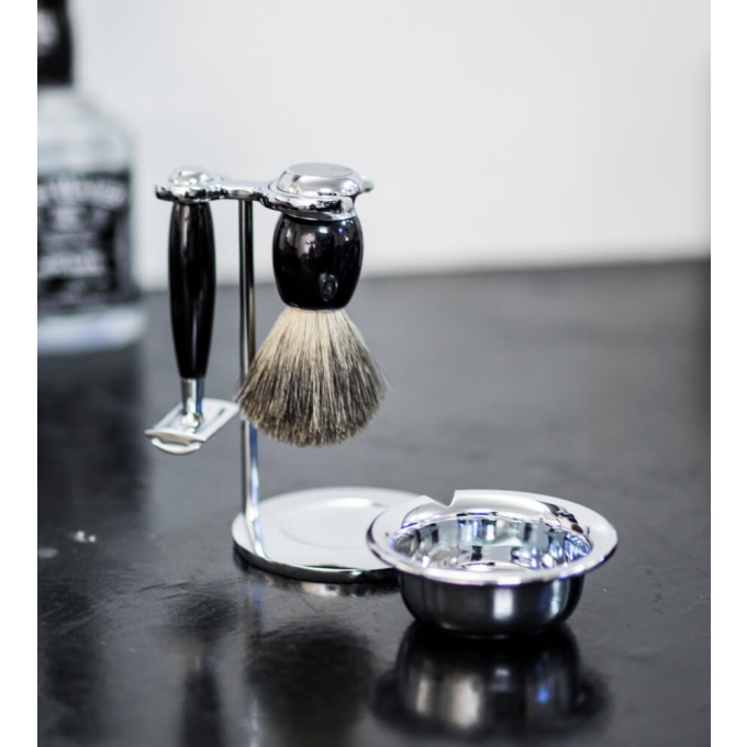 Mühle Vivo Black Pure Badger 4-dielna
