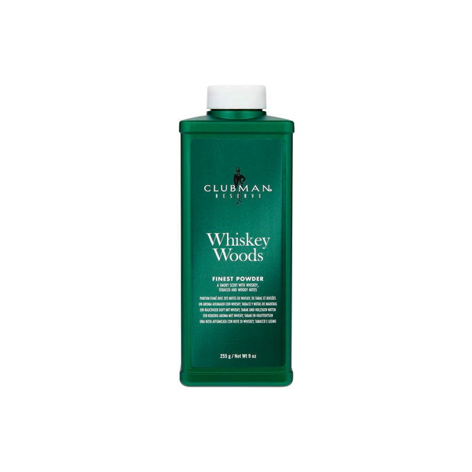 Clubman Pinaud Whiskey Woods jemný púder 255 g