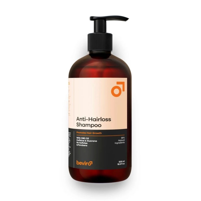 Beviro Anti-Hairloss šampón proti vypadávaniu vlasov 500 ml