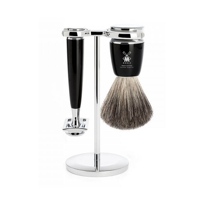 Mühle Rytmo Black Pure Badger 3-dielna