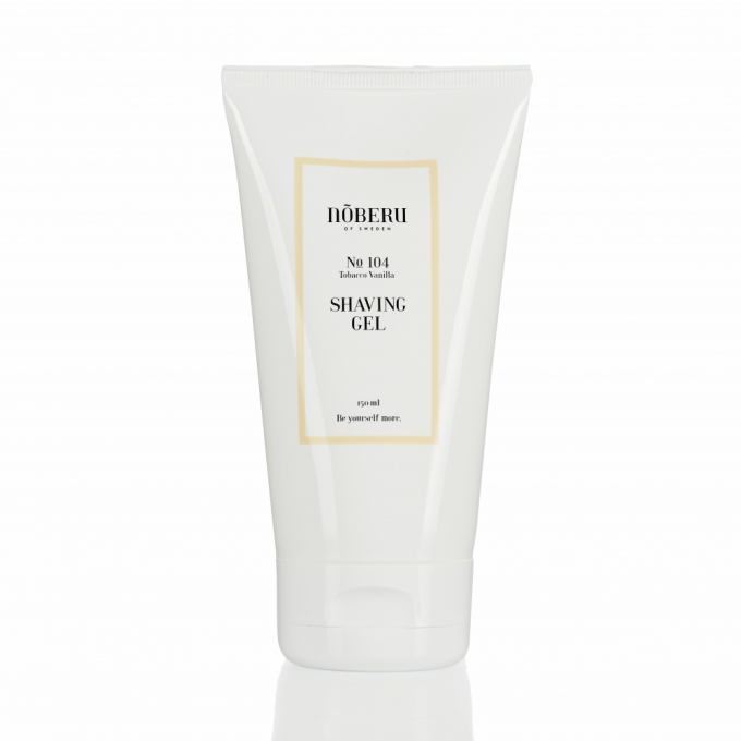 Noberu Tobacco Vanilla transparentný gél na holenie 150 ml