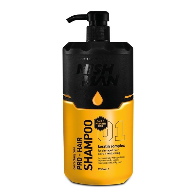 Nishman Pro-Hair šampón na vlasy 1,25 l