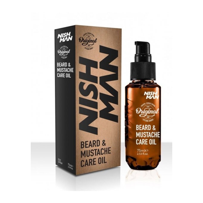 Nishman Beard & Mustache olej na fúzy 75 ml