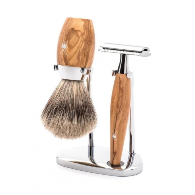 Mühle Kosmo Olive Fine Badger 3-dielna