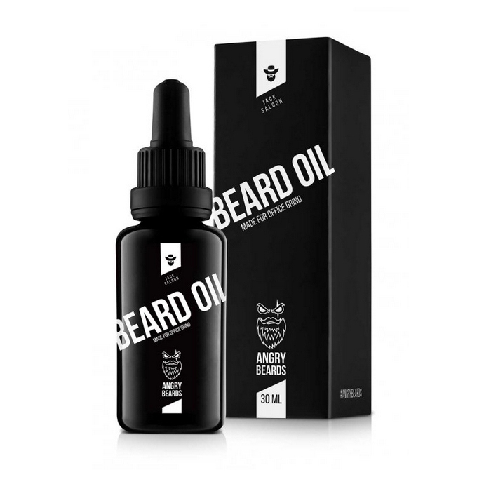 Angry Beards Jack Saloon, olej na fúzy 30 ml