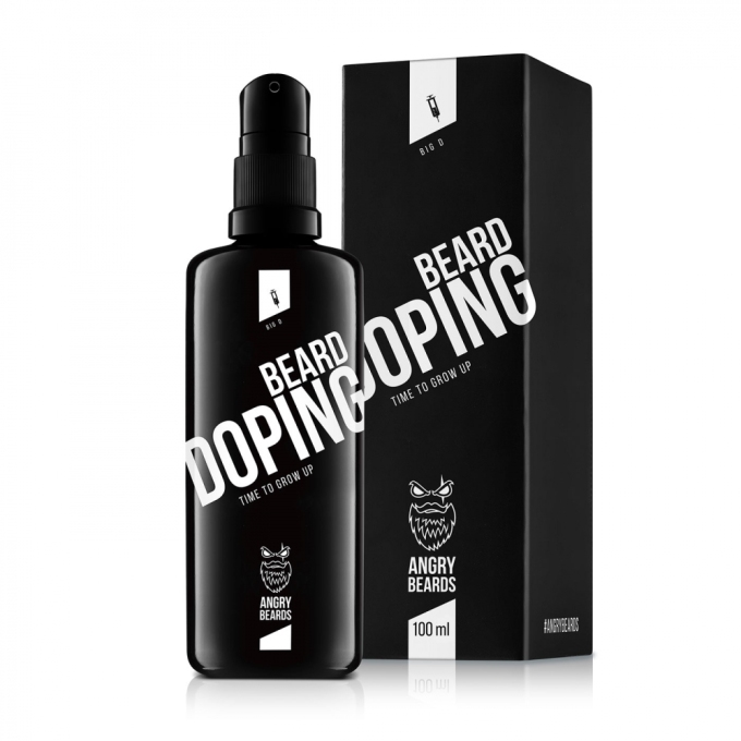 Angry Beards Beard Doping prípravok na rast fúzov 100 ml