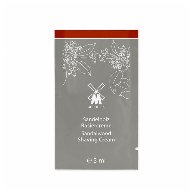 Mühle Sandalwood krém na holenie 3 ml