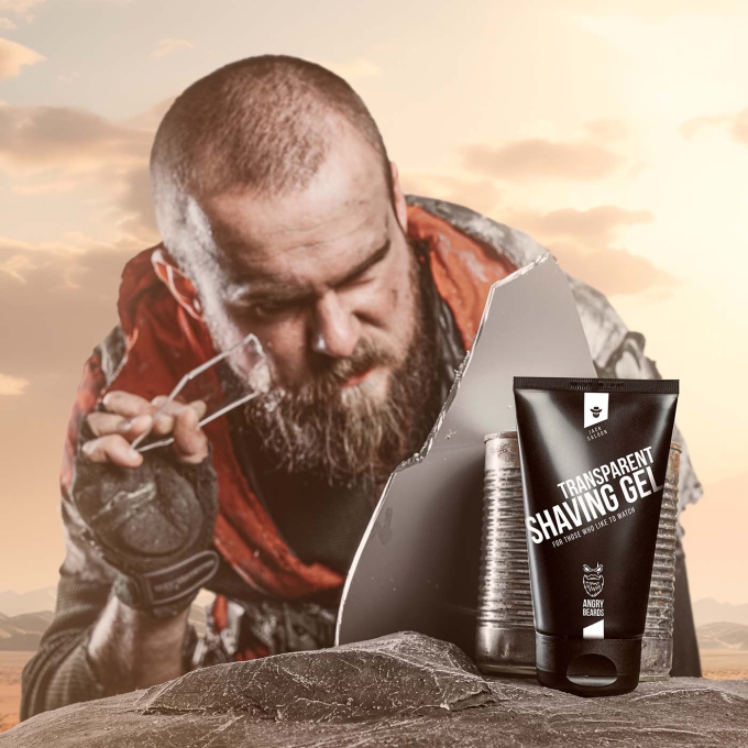 Angry Beards Jack Saloon gél na holenie 150 ml