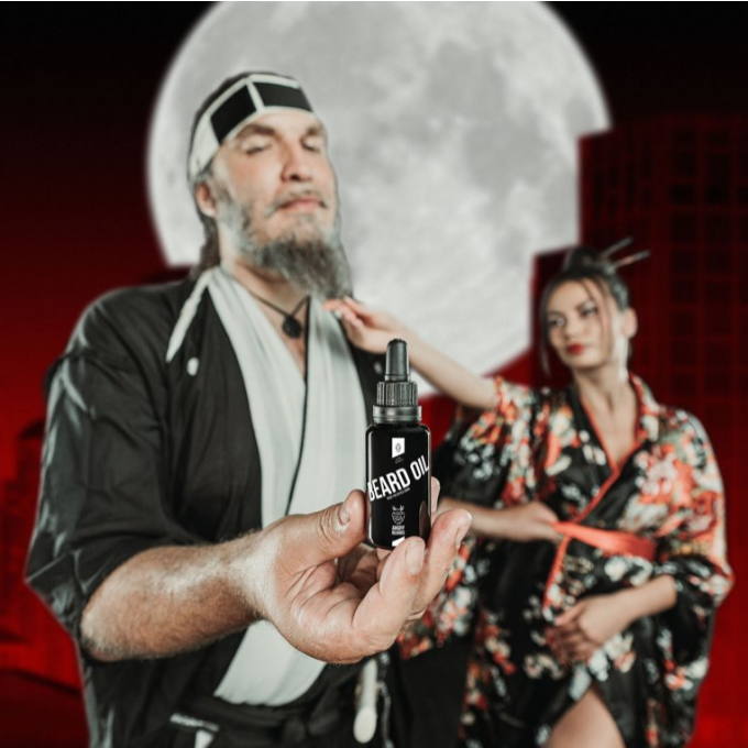 Angry Beards Sick Sensei, olej na fúzy 30 ml
