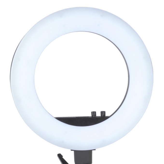 Barber Light LED kruhové svetlo so statívom, priemer 45 cm