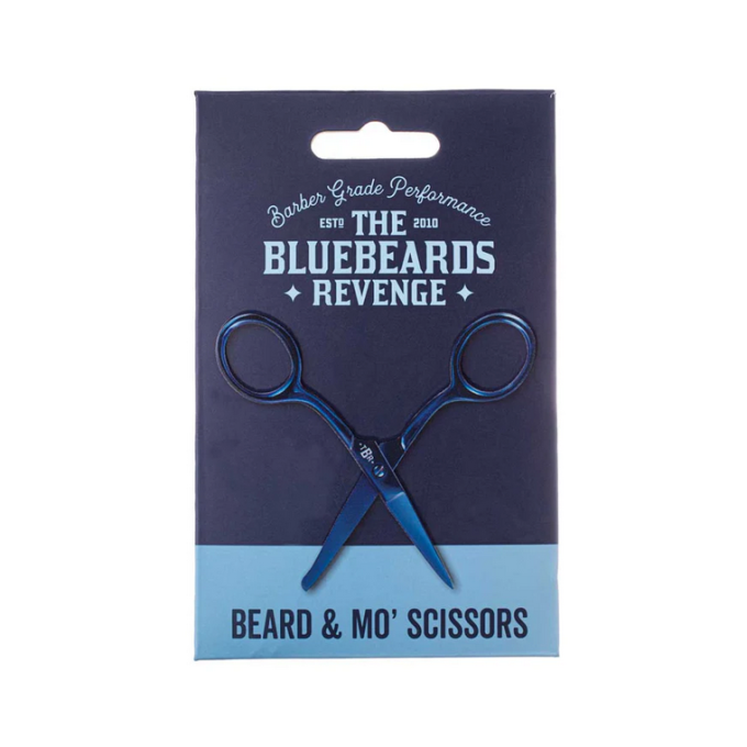 Bluebeards Revenge nožnice na fúzy a knír
