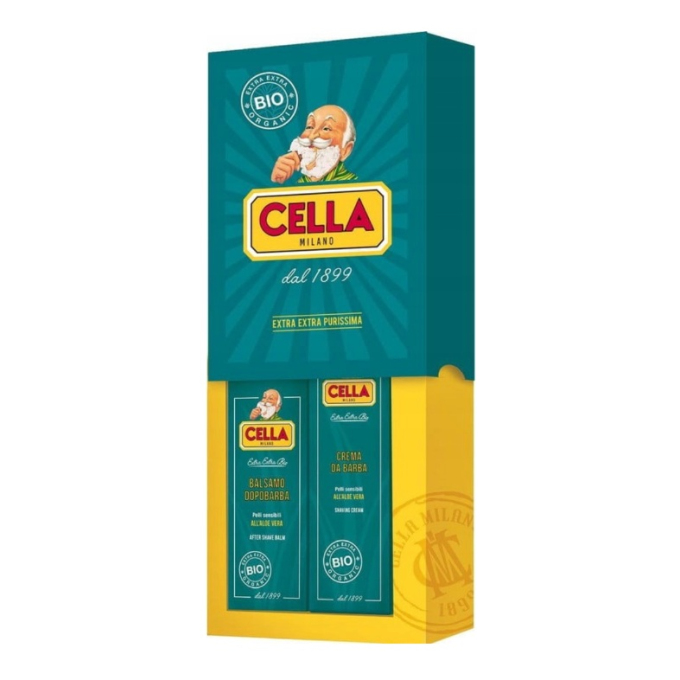 Cella Milano Aloe Vera Shaving súprava na holenie