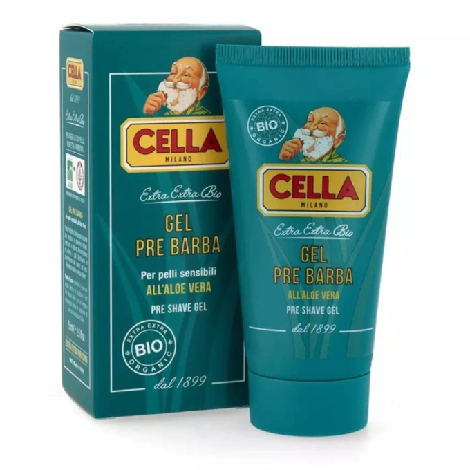 Cella Milano Bio Aloe Vera gél pred holeniem 75 ml