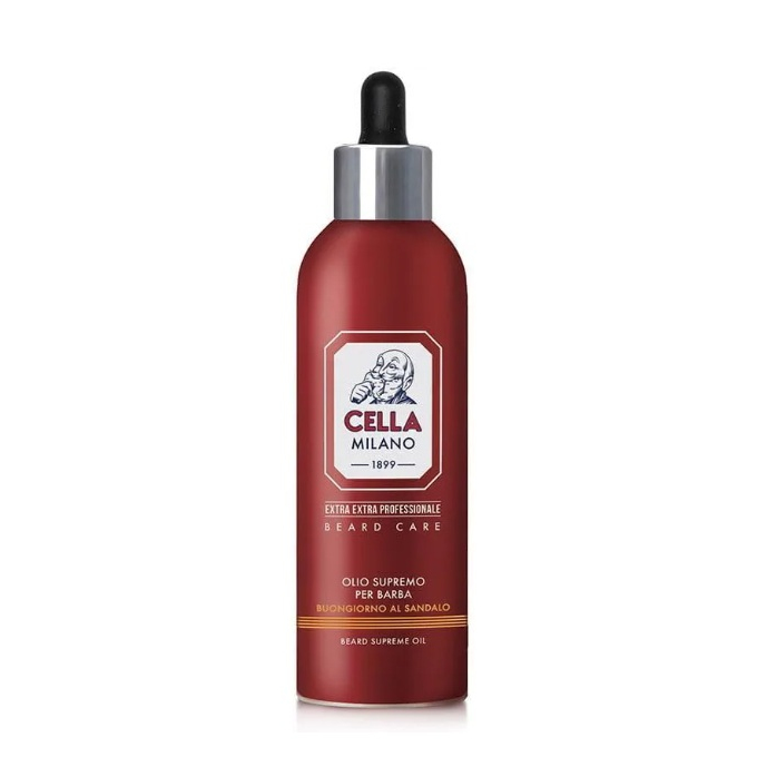 Cella Milano Professional Buongiorno al Sandalo olej na fúzy 100 ml