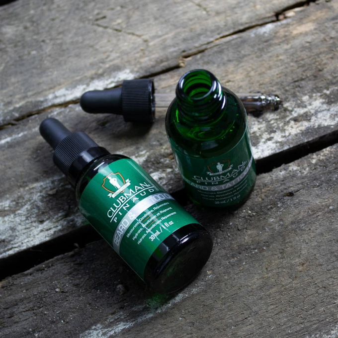 Clubman Pinaud Beard and Tattoo Oil, olej na fúzy a tetovanie 30 ml