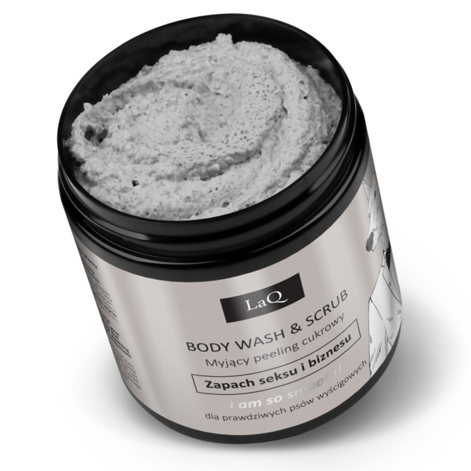 LaQ Sex & Business mycí pasta a scrub 220 g