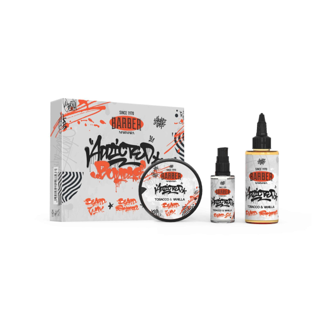 Marmara Barber Tobacco & Vanilla 3v1 sada na fúzy