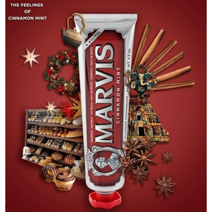 Marvis Cinnamon Mint zubná pasta 85 ml