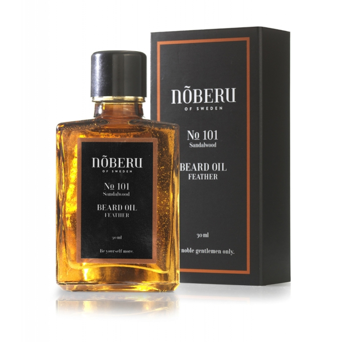 Noberu Sandalwood Feather olej na fúzy 1 ml