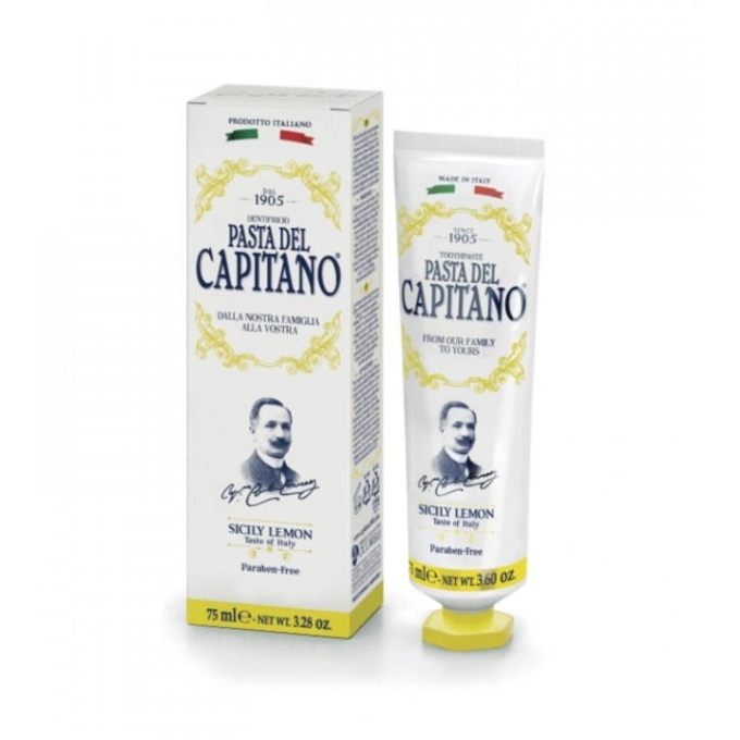 Pasta del Capitano Sicily Lemon zubná pasta 75 ml