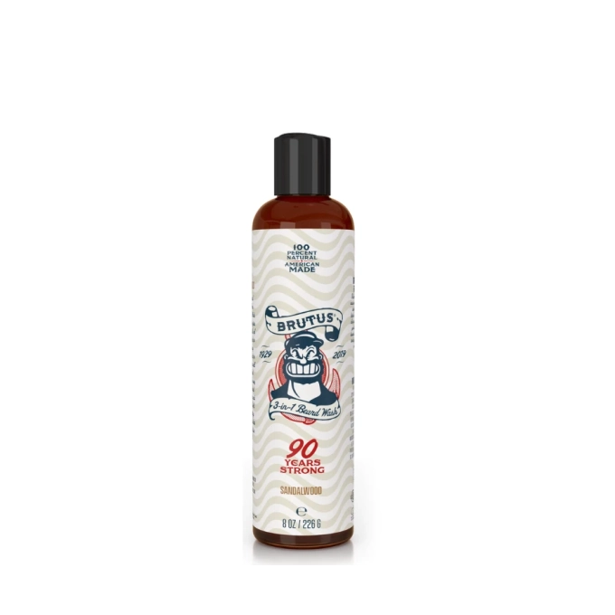 Popeye Brutus Sandalwood 3v1 šampon na fúzy 226 g