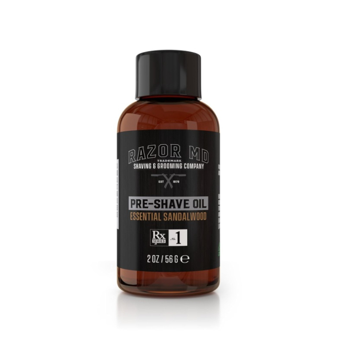 Razor MD Essential Sandalwood olej pred holeniem 56 g