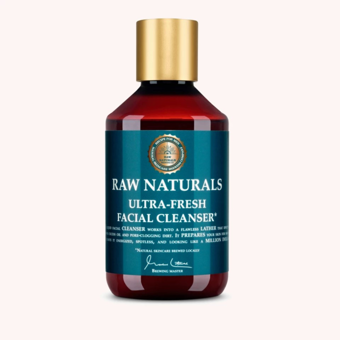 Recipe For Men Raw Naturals pleťová voda 250 ml