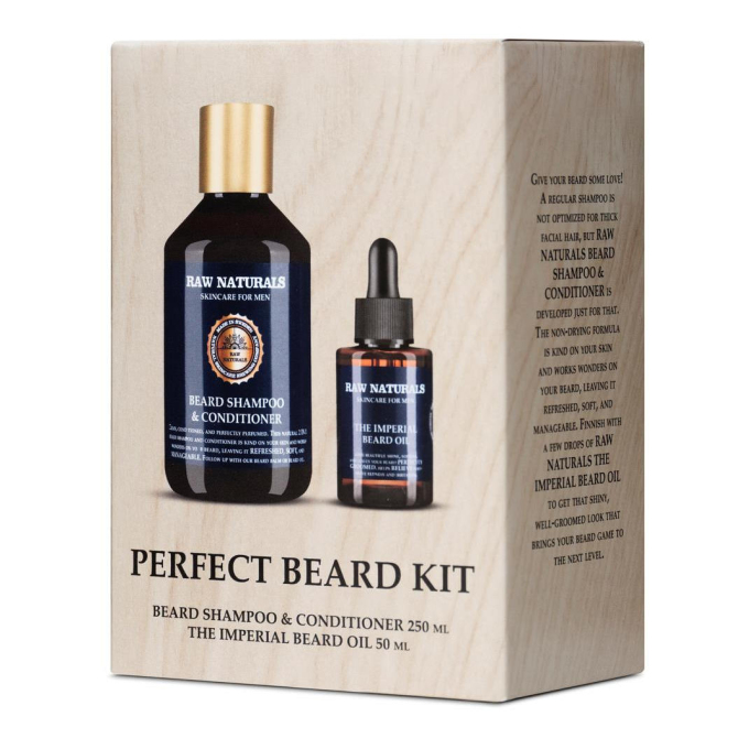 Recipe For Men Raw Naturals sada na fúzy