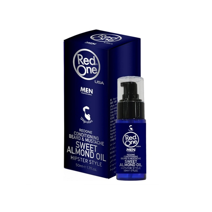 RedOne Hipster Sweet Almond olej na fúzy 50 ml