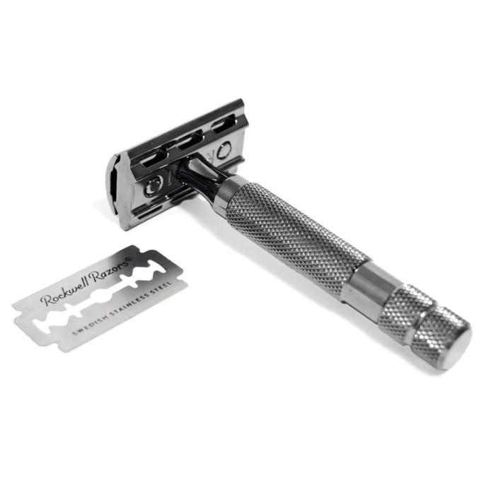 Rockwell Razors 6C Gunmetal Chrome holiaci strojček