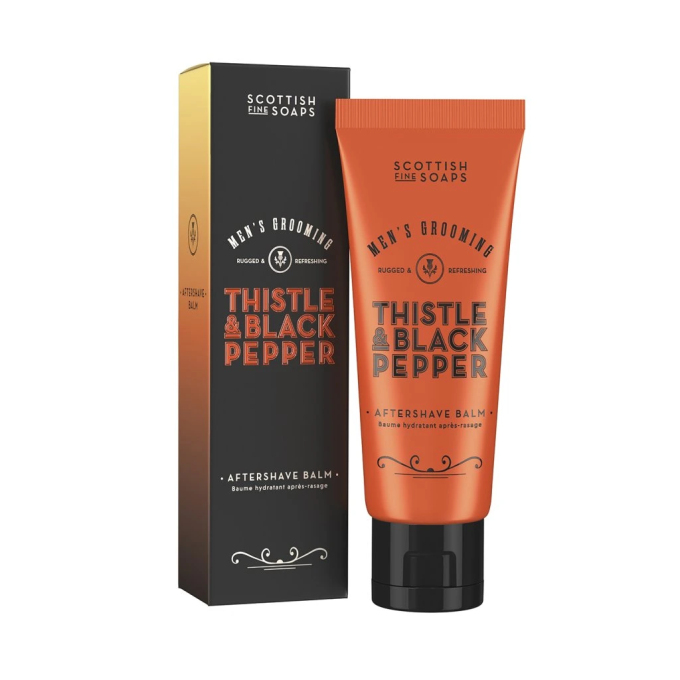 Scottish Fine Soaps Thistle and Black Pepper balzám po holenie 75 ml