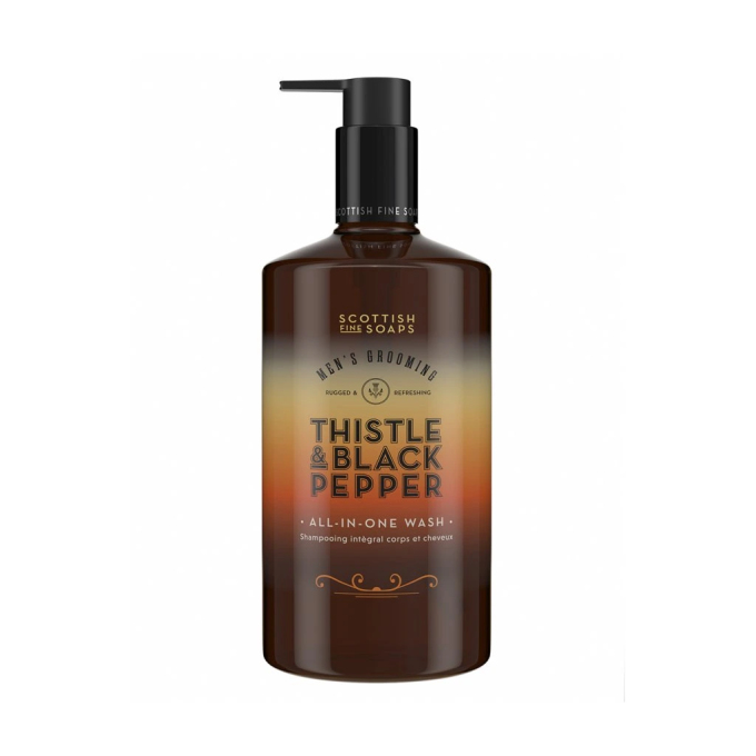 Scottish Fine Soaps Thistle and Black Pepper umývací gél na telo a vlasy