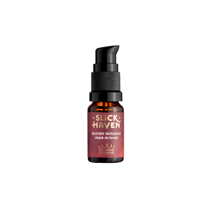 Slickhaven Bloody Monarch olej na fúzy 10 ml