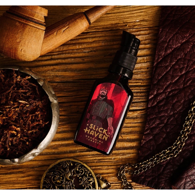 Slickhaven Bloody Monarch olej na fúzy 30 ml