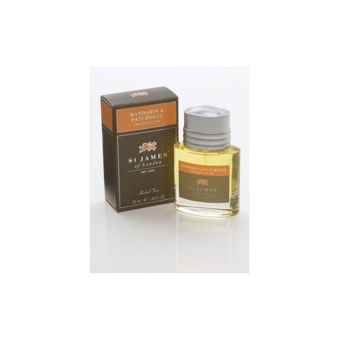 St James of London Mandarin & Patchouli, olej pred holeniem 50 ml