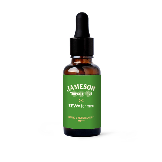 Zew for men Jameson Triple Triple Matte olej na fúzy 30 ml