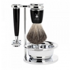 Mühle Rytmo Black Pure Badger 4-dielna