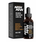 Nishman Beard & Mustache olej na fúzy 30 ml