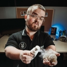 Angry Beards Puffer puder na intímne partie
