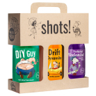 LaQ Shots! Pánska sada sprchových gélov 3 x 500 ml