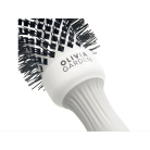 Olivia Garden Expert Blowout White & Grey okrúhly kefa 45 mm