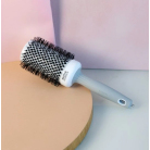 Olivia Garden Expert Blowout White & Grey okrúhly kefa 45 mm